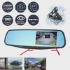 4.3" 1080P Car DVR Mirror Dash Cam with Rear View Camera Kit