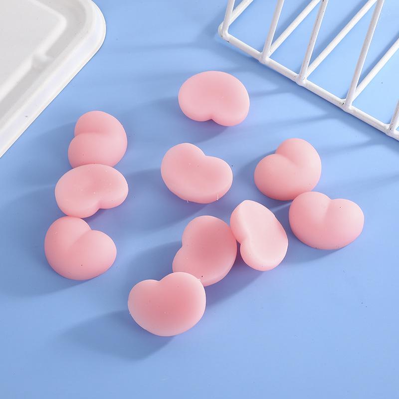 10/30/50 Fun Butt Mochi Squeezable 3D Stress Relief Peach Butt Stickers For Phone Decoration Accessories Toys