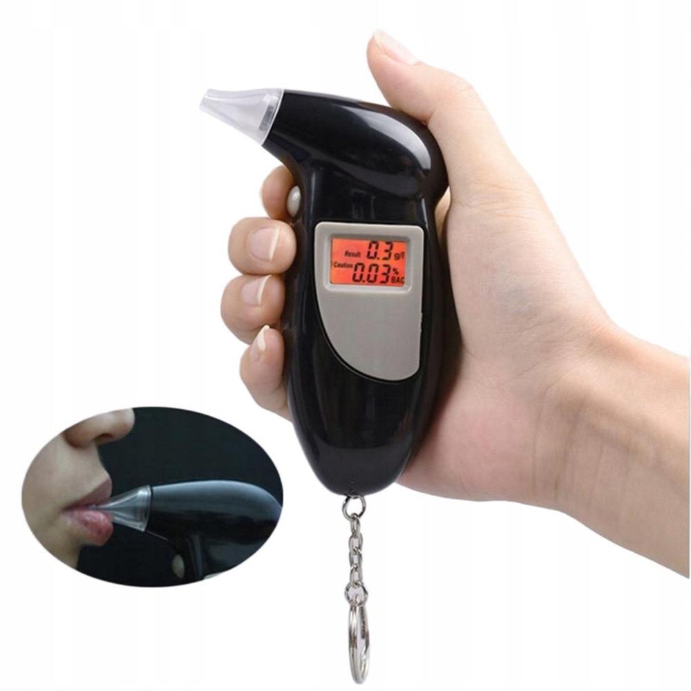 Digital Breath Alcohol Tester With Lcd Display Wit