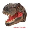 Soft Vinyl Rubber Animal Head Hand Puppet Figure Toys Gloves Model Gift Dinosaur Hand Puppet Toys For Halloween dress up