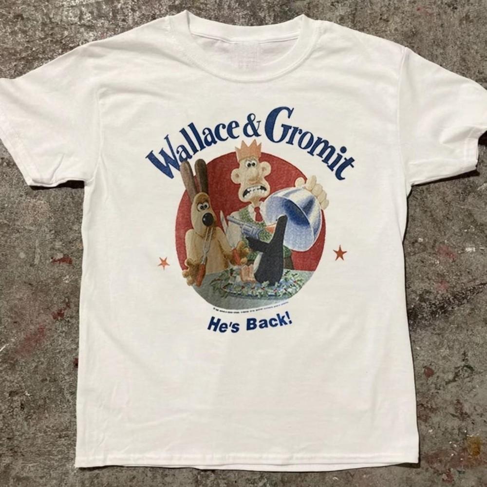New Wallace and Gromit He s Back 1989 Gift For Fans Unisex All Size  DO33 Unisex T-Shirt XXL