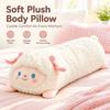 Cylindrical Shape Lamb Plush Pillow Soft Plush Stuffed Animal Doll  Sheep Body Pillow