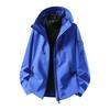 New high-quality couple models, men's and women's outdoor graphene three-in-one detachable jacket, windproof and waterproof for men and women