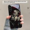 Rindenstruktur Textur Für Samsung Galaxy S20 S21 S22 S23 Plus S24 FE S25 Ultra S26 Edge S25+ S20+ S22+ Schwarze Glas Handyhülle