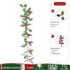 Red Berry Christmas Vine Home Decoration - Festive Party Garland