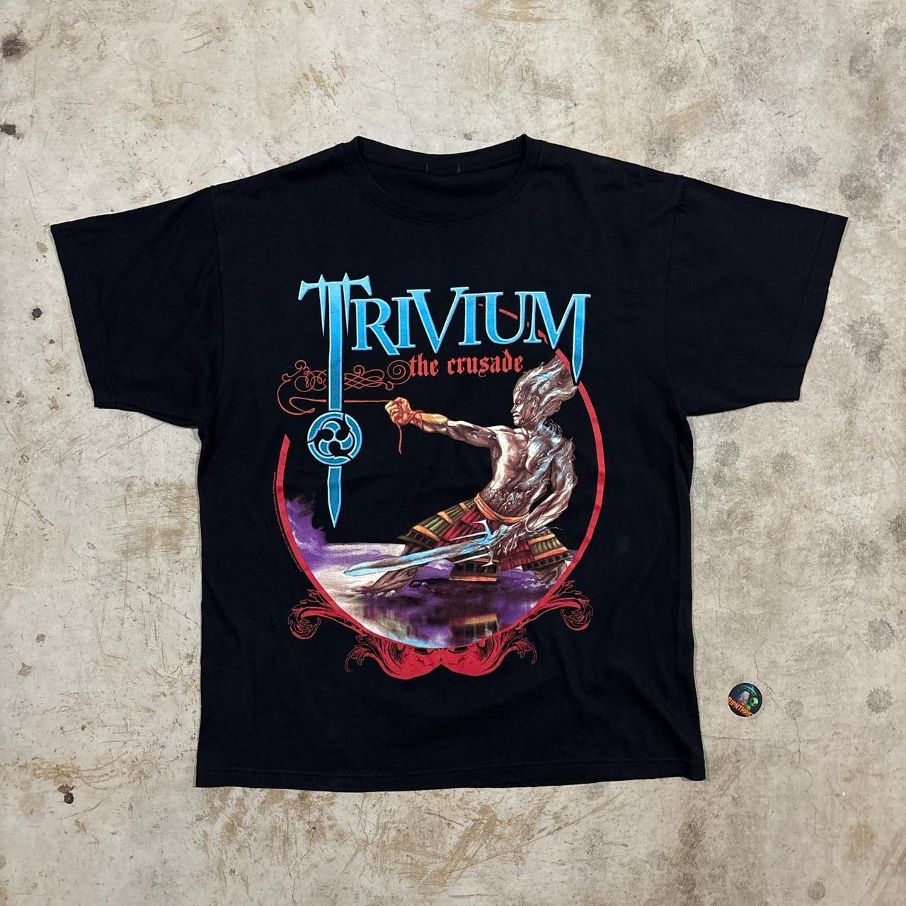 Vintage 06-07 Trivium The Crusade World tour band tee Size XL Unisex T-Shirt XXL