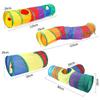 Pet Cat Tunnel Toys Foldable Pet Kitty Training Interactive Fun Toy For Cats Rabbit Small Animal Play Tunnel Tube