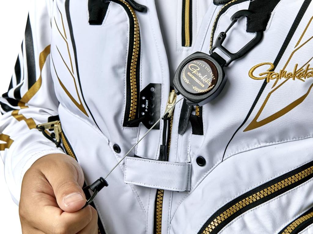 Gamakatsu GM2592 Big Carabiner Black Reel, (BLACK WORKS)