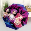 1pc Halloween Witch Umbrella Automatic Opening Closing Portable Folding Design with 8-Bone Iron Frame for Outdoor Use, Festival Gift, Suitable for Fan