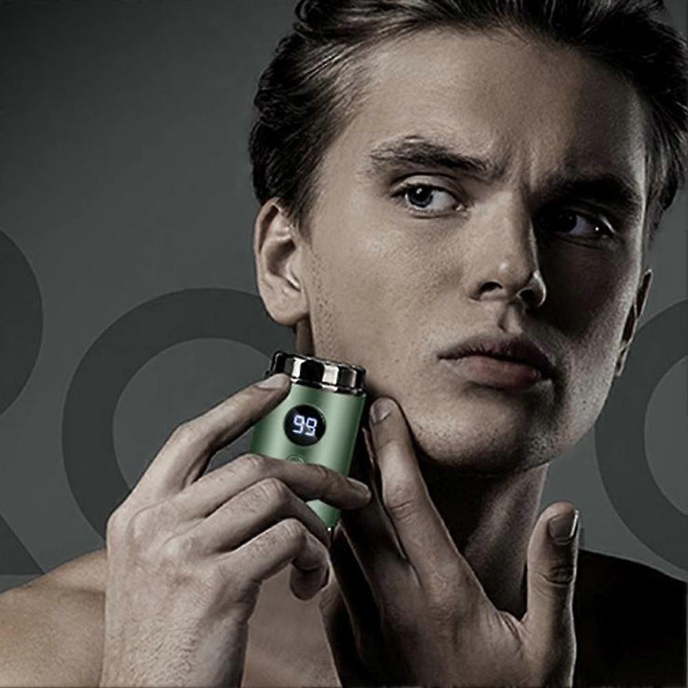 Electric Shaver For Men Wet Dry USB Fast Charging Portable Waterproof Facial Hair Trimmer With Floating Heads
