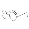Vintage Transparent Glasses Round Metal Frame Superlight Style Clear Lens Game Eye Glasses  Protection Chic Prevent  Blue Light