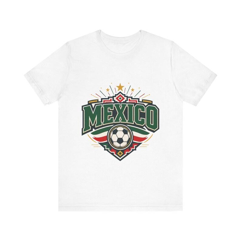 Mexico Soccer T Shirt, MEXICO Tournament Fan Tee, Country Football Supporter Shirt S