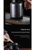Chen Pi Pu'er Tea Kettle: 316 Stainless Steel with Temperature Display, Engraved Mug & Tea Pot, Heat-Preserving Chamber for Home Use