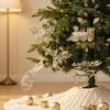 Transparent Christmas Tree Pendant Hanging Loop Snowflake Ornament  Holiday Party Decor