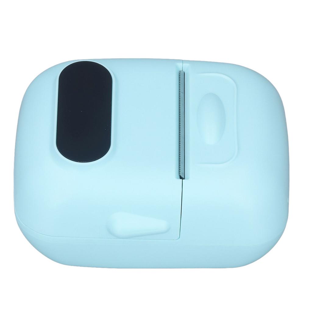 BT Thermal Label Printer Wireless Portable Handheld 203dpi Label Maker for Clothing Handicrafts Blue