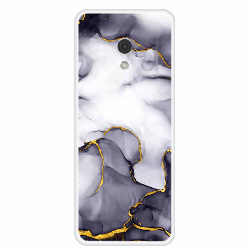 Pour Nokia 215 4G 2024 Coque Nokia 235/220 4G 2024 Marbre Peint Transparente TPU Coque Arrière pour Nokia220 4G Coque de Protection ClearShell