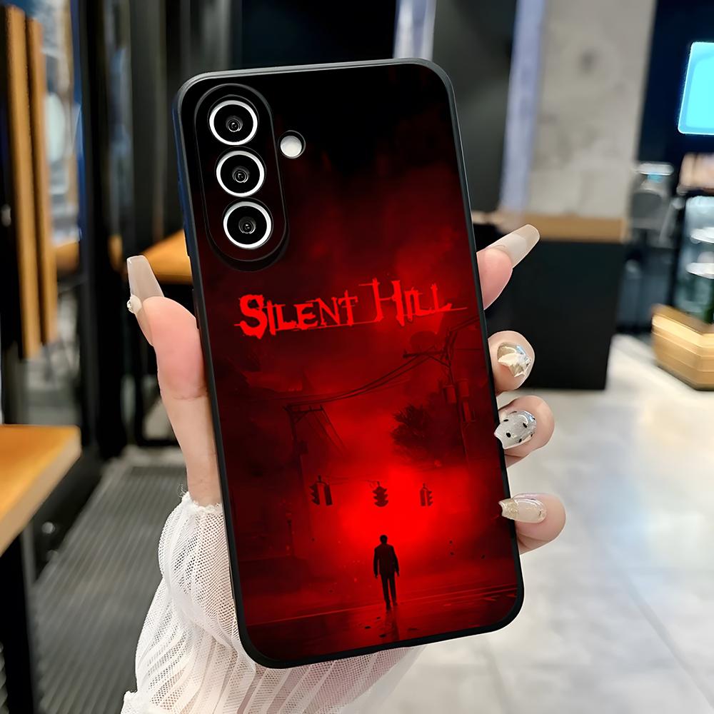 

Video Game Silent Hill Phone Case For Samsung A25 A13 A33 5G A54 A36 A35 A56 A52 A14 Shockproof Soft Cover Samsung A26