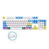 104 Keycaps Translucent Double Shot PBT for Key s Backlit For  MX Switches Mechanical Keyboard Replaceable for