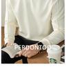 Men's Heavyweight Air Layer Long Sleeve Semi-High Neck Sweatshirt (340G) - Autumn/Winter Luxury