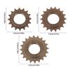 16T/18T/20T Single Speed Steel Freewheel Sprocket Accessories For Bike 1 Speed Cog Gear Bicycle Replacement Parts