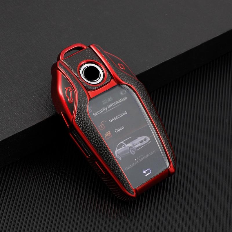 TPU Car Fully Key Case LED Display Key Cover Case for BMW 5 7 Series G11 G12 G30 G31 G32 I8 I12 I15 G01 X3 G02 X4 G05 X5 G07 X7