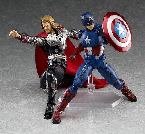 figma Avengers Captain America (non-scale ABS & PVC painted movable figure)