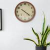 Outdoor Clock with Thermometer and Hygrometer for Patio Weatherproof Analog Design Silent Quartz Operation for Indoor Use