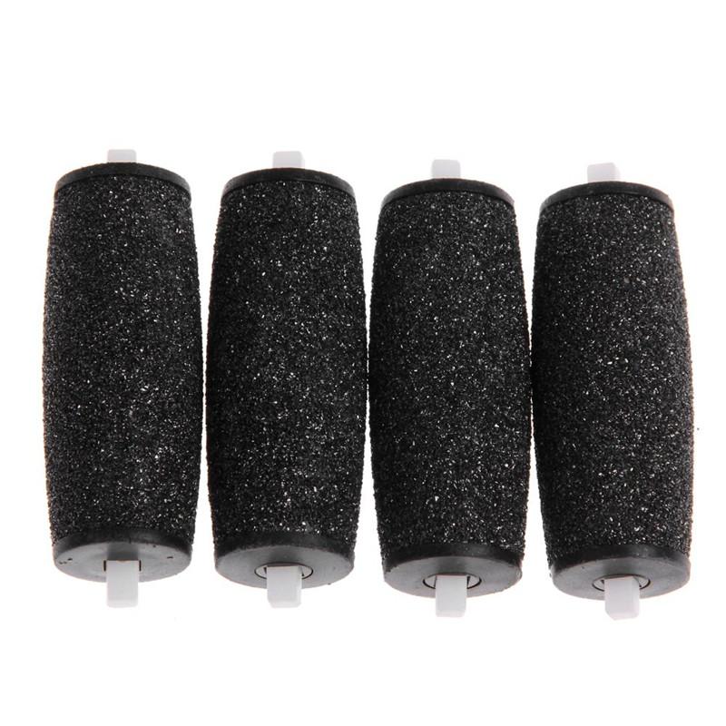 10/5pcs Replacement Roller Heads for Velvet Pedicure Foot File Refills Velvet Smooth Comfortable Cleanning Scrubbers