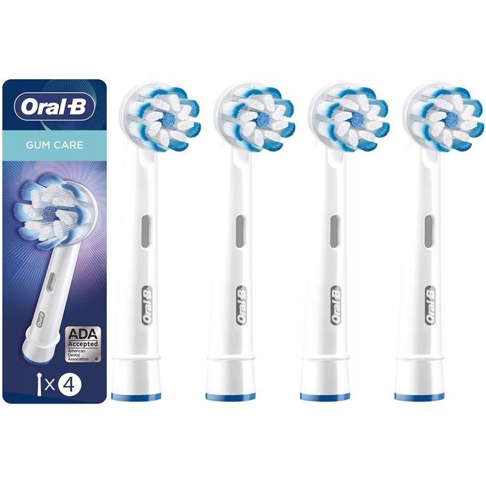 Brossettes électriques - Oral-B - Sensi UltraThin EB60 - Doux pour gencives - Lot de 4