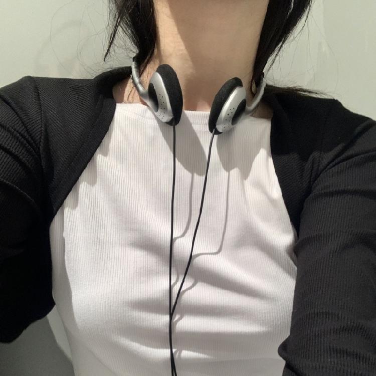 Headphone Music Mp3 Retro Feelings Portable Voice Wired Small Headphones Sports