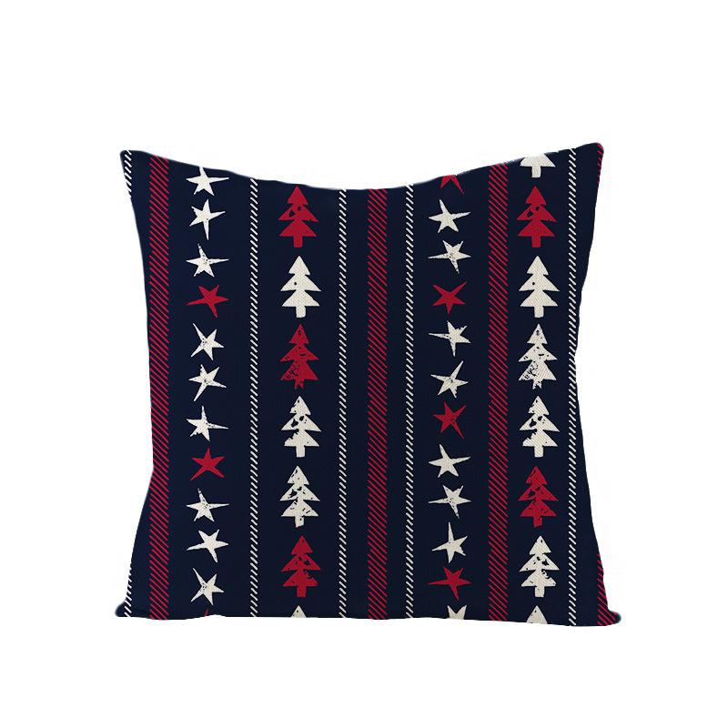 

Home Christmas Cushion Cover Bell Letters Polyester Cushion Cover Sofa Cushion Cover 45 * 45Cm (excluding pillow core)