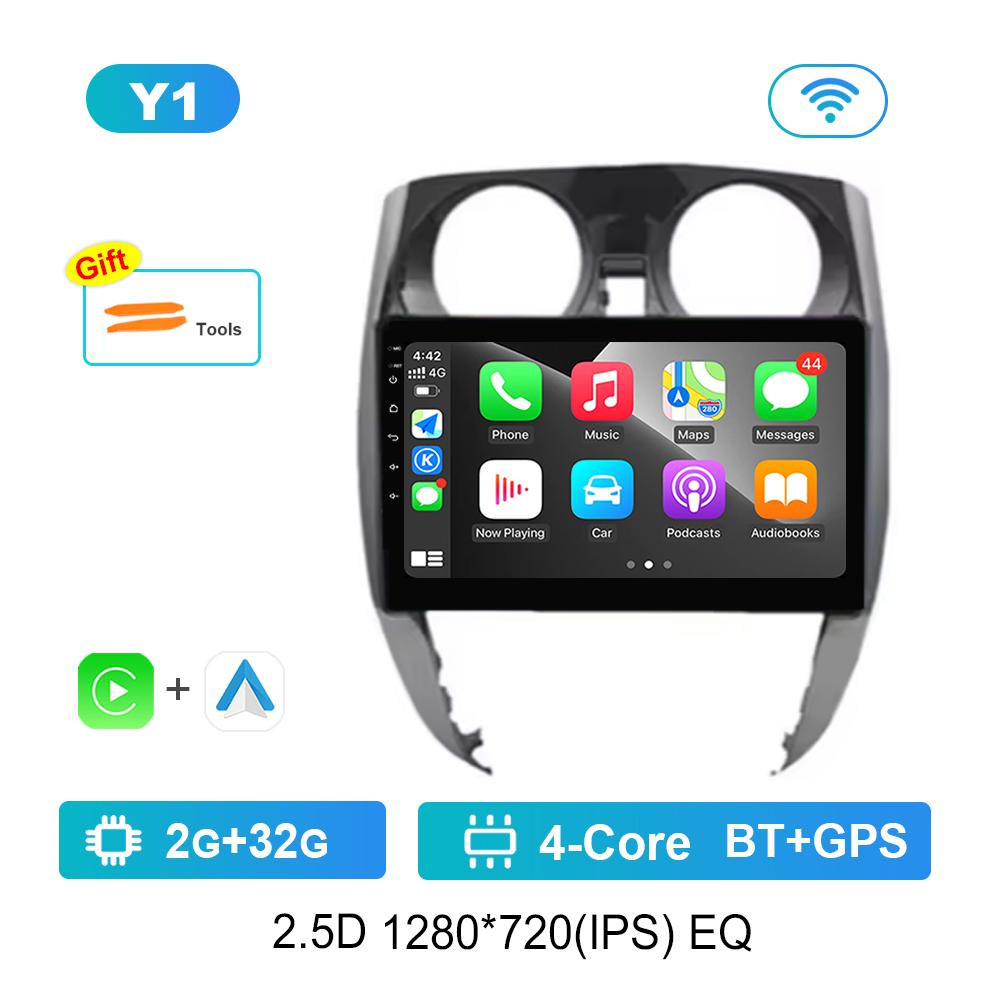 

Автомагнитола Мультимедийный плеер 10,1 дюйма для Nissan Note 2 E12 2012 - 2021 ОС Android 4G DSP Стерео Навигация GPS Сенсорный экран Bluetooth