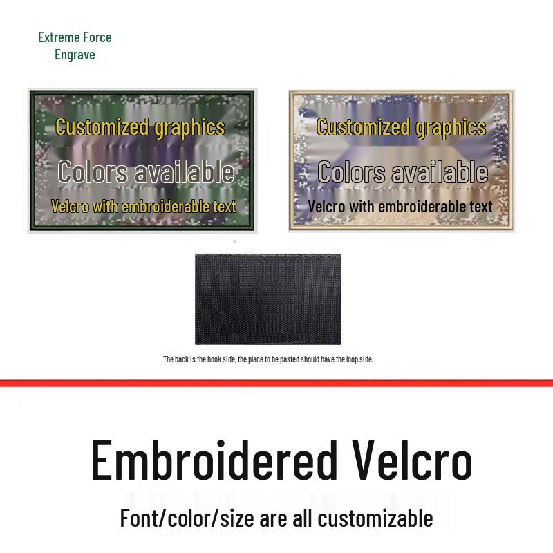 Custom Starry Sky Embroidered Velcro Patches