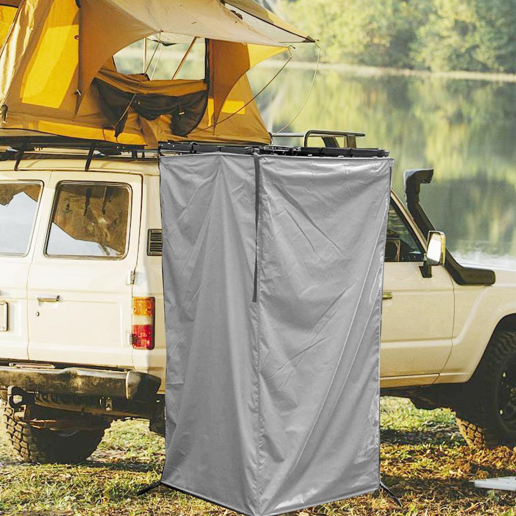 Portable Vehicle Side Shower Tent Automotive RV Tailgate Van Restroom Privacy Shelter,Changing Dressing Room Outdoor Campin