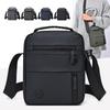 Men's Crossbody Bag - Multi-Compartment Business Shoulder Bag with Adjustable Strap, Compact Design for Travel & Everyday Use