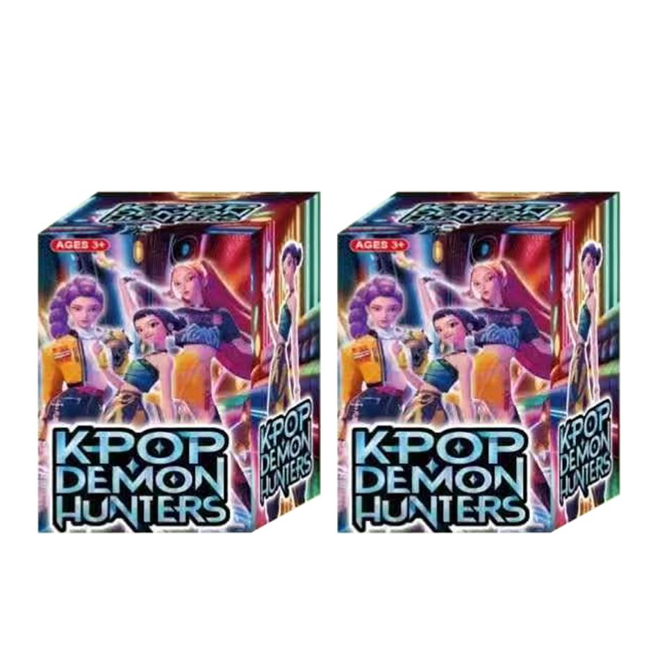 

12pcs/Set Kpop Demon Hunters Action Figure Blind Box Toy Derpys Tiger Rumi Mira Zoey Sussy Figurine Doll For Fans Birthday Gift