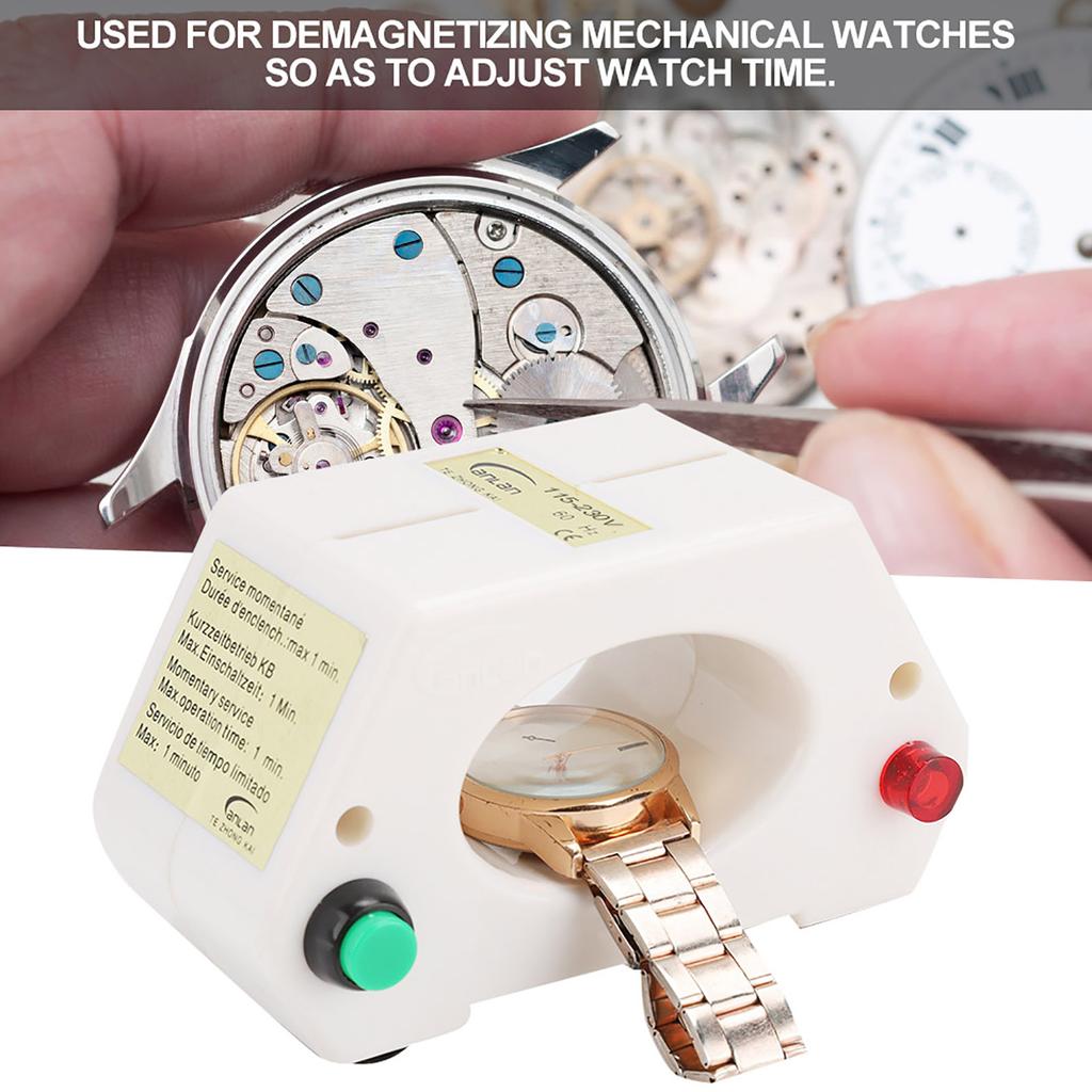 Professional Mechanical Wristwatch Demagnetizer Demagnetizing Watch Repairing ToolUS Plug