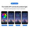 Car Foot Ambient Light Neon Lighting Kit Accessories Backlight  Remote App Music RGB Auto Interior Decorative Atmosphere Lamp