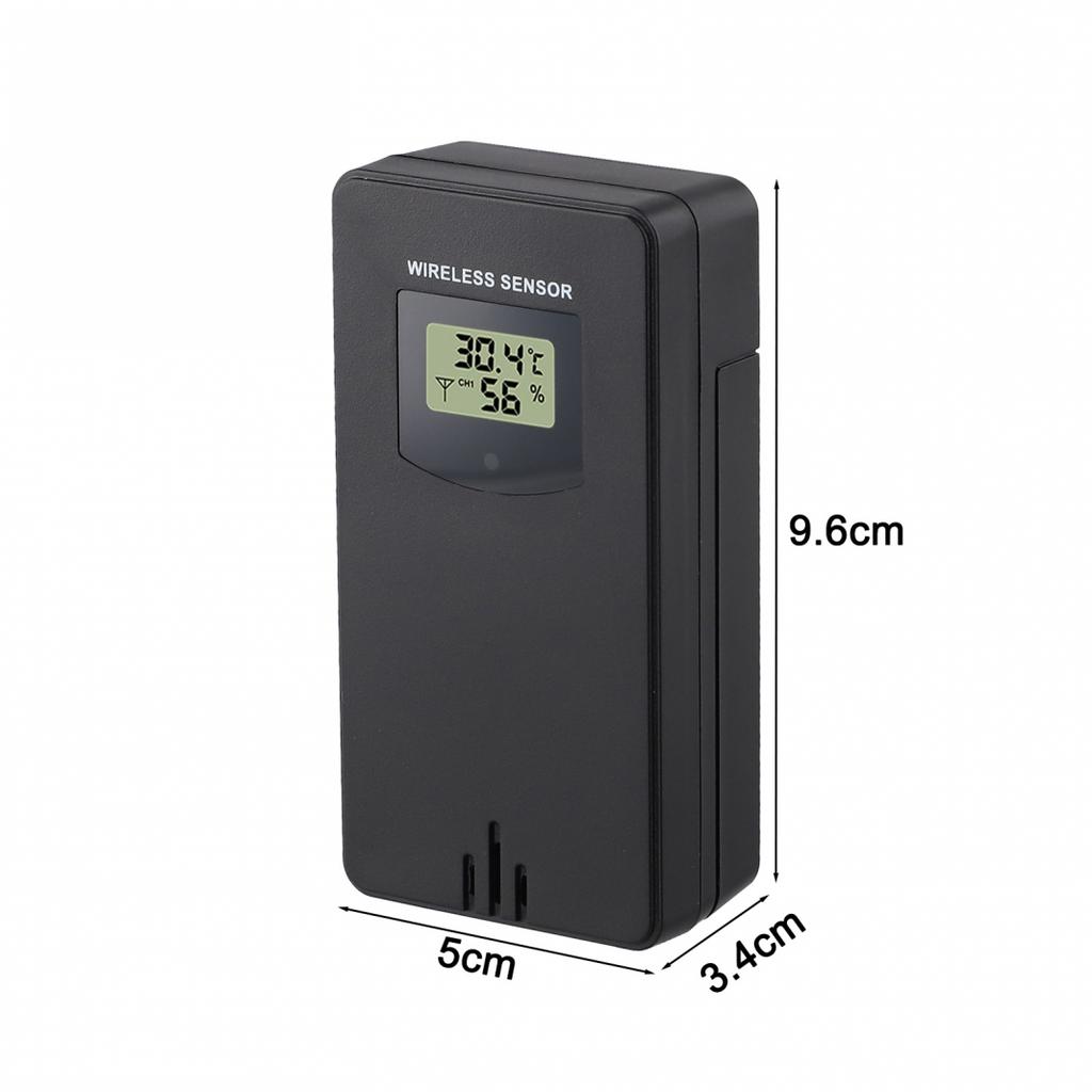 Temperature Wireless Sensor Wall Mount Weather Digital