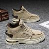 Spring new breathable high-top shoes non-slip and wear-resistant casual short boots labor insurance shoes