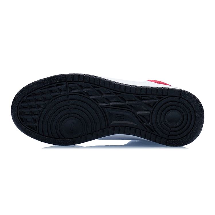 Li Ning Youth  Sports Casual Shoes Kids Shoes White Red YKCR228-3