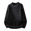Autumn and Winter Sweater Solid Color Round Neck Long Sleeve Pullover Fashion Top
