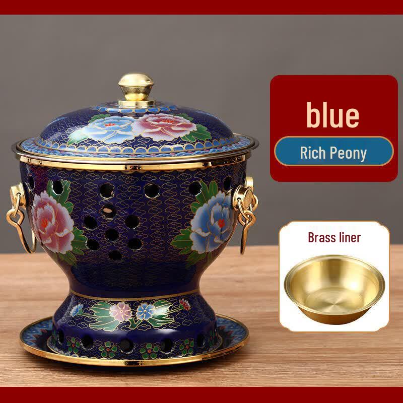 Qiwei Mini Copper Enamel Hotpot