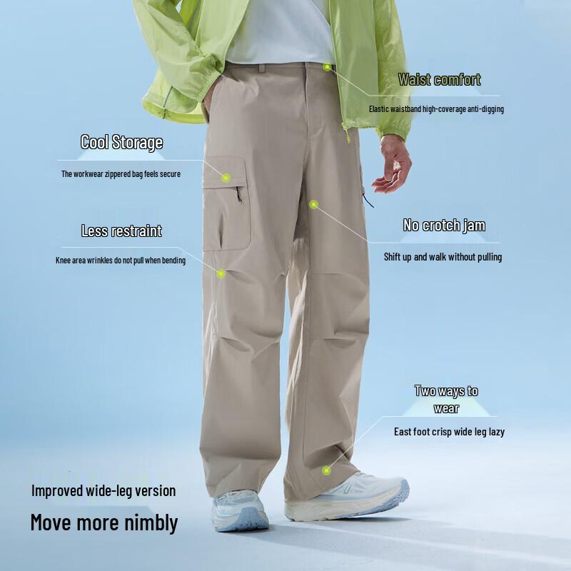 Camel Men's Casual Outdoor Cargo Pants