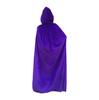 Adult Velour Grim Reaper Floor-Length Cape