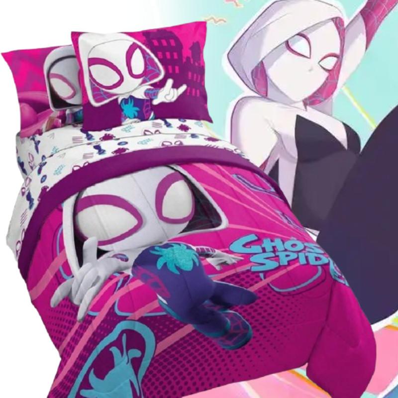 Gwen Digital Stacy Print Bedding Set Duvet Cover Pillowcase Gift