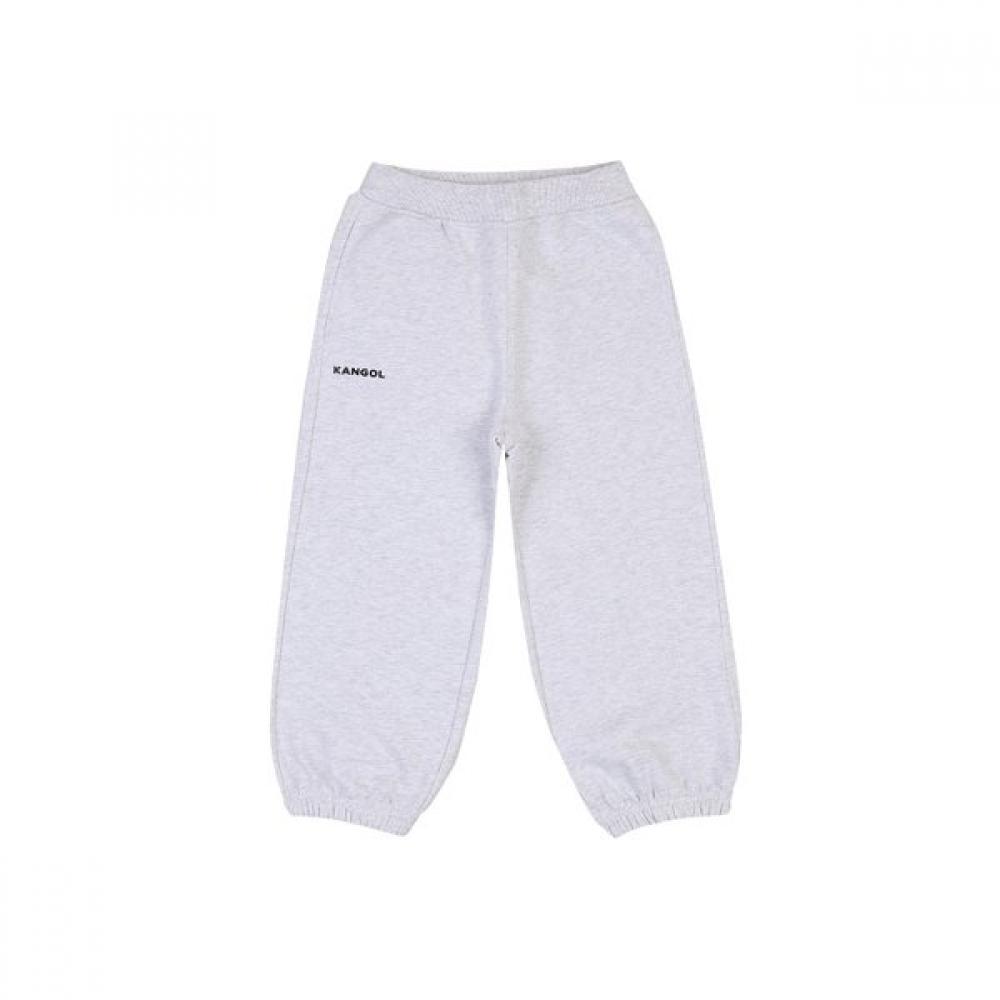 Kangol Kids Lettering Jogger Sweatpants Melange Gray Sa 0001