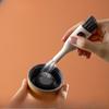 The Cup Brush Cleans and Removes Stains Without Blind Spots. It Is A Two-in-one Gap Brush Specially Designed for Cleaning Cup LIDS and Cups
