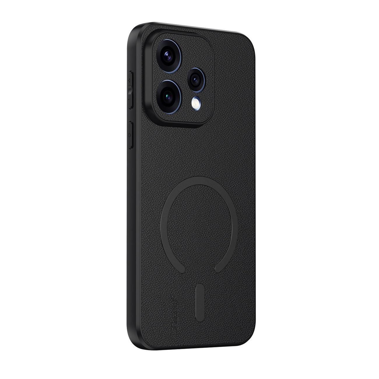 

Oppo Reno15C Phone Case: Magnetic Absorption, Goatskin, Full Wrap Protective Cover for Men and Women Reno15c