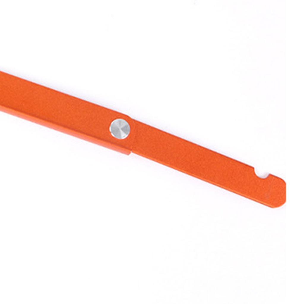Travel Hanger Foldable Design Aluminium Alloy High Strength Light Weight Folding Clothes Hanger for Home Tirp Orange